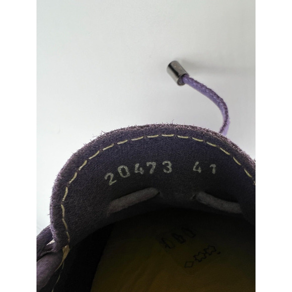 Soldini Women’s Suede Slippers Lilac Made in Italy EUR 41/US 10 New - Picture 3 of 12